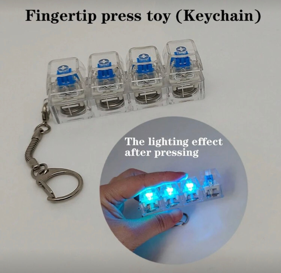 Finger Pressing Light toy